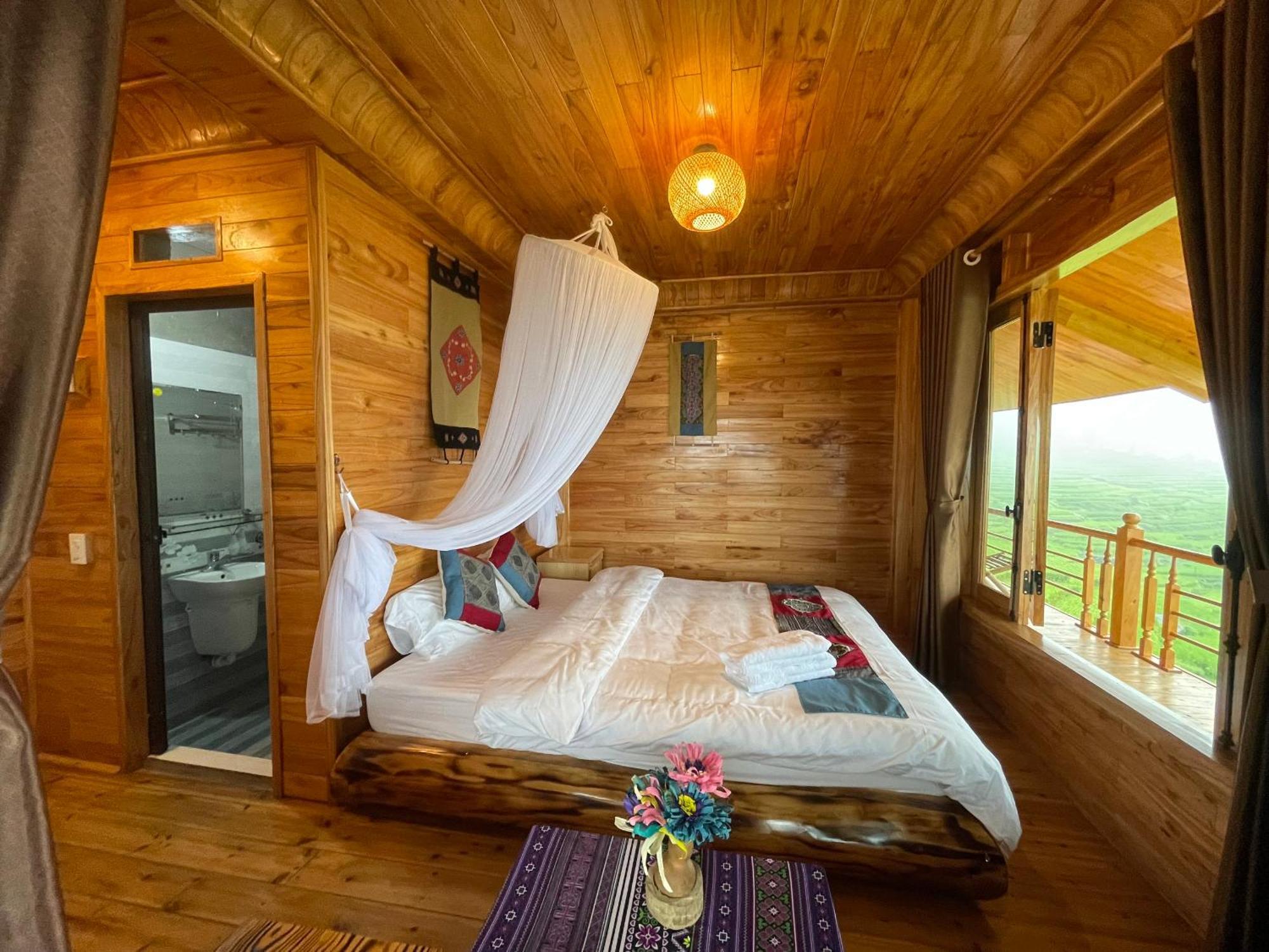 Hmong Eco Villas سابا الغرفة الصورة